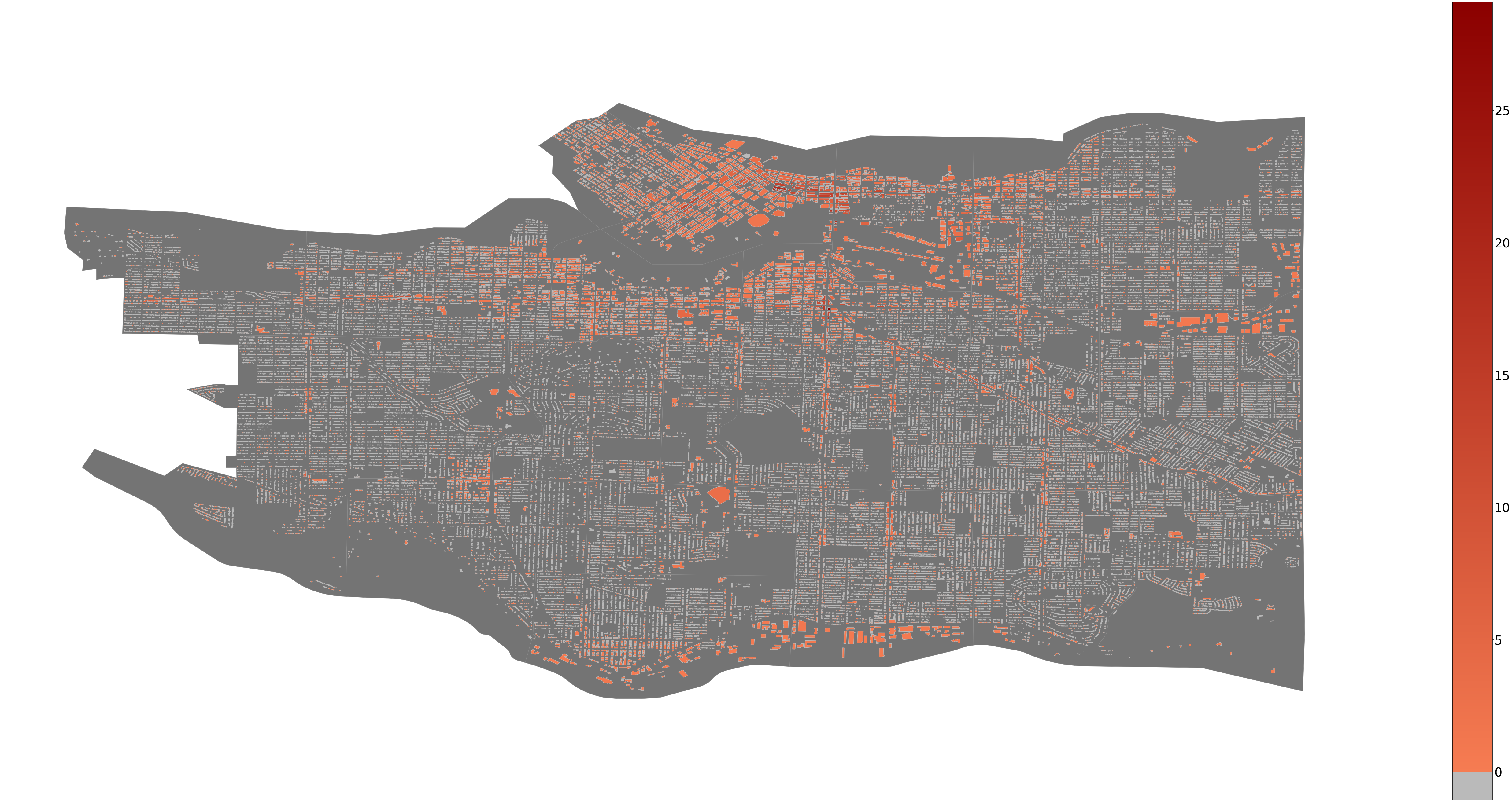 Logistic Regression Predicted Heatmap